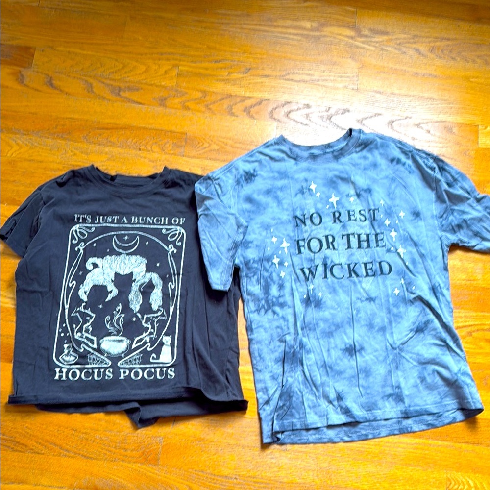 DISNEY HALLOWEEN BUNDLE! Hocus Pocus  & Malificent T-Shirts